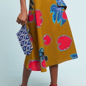 Eva Franco Betta A-Line Midi Skirt